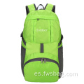 Mochila plegable de caminata de viajes empacables plegables